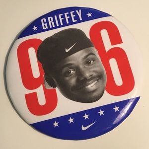 NIKE GRIFFY FOR PRESIDENT Vintage Pin! Nike Promo